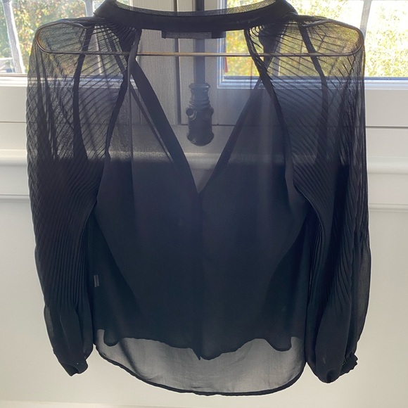 Black Zara Blouse - Picture 2 of 3